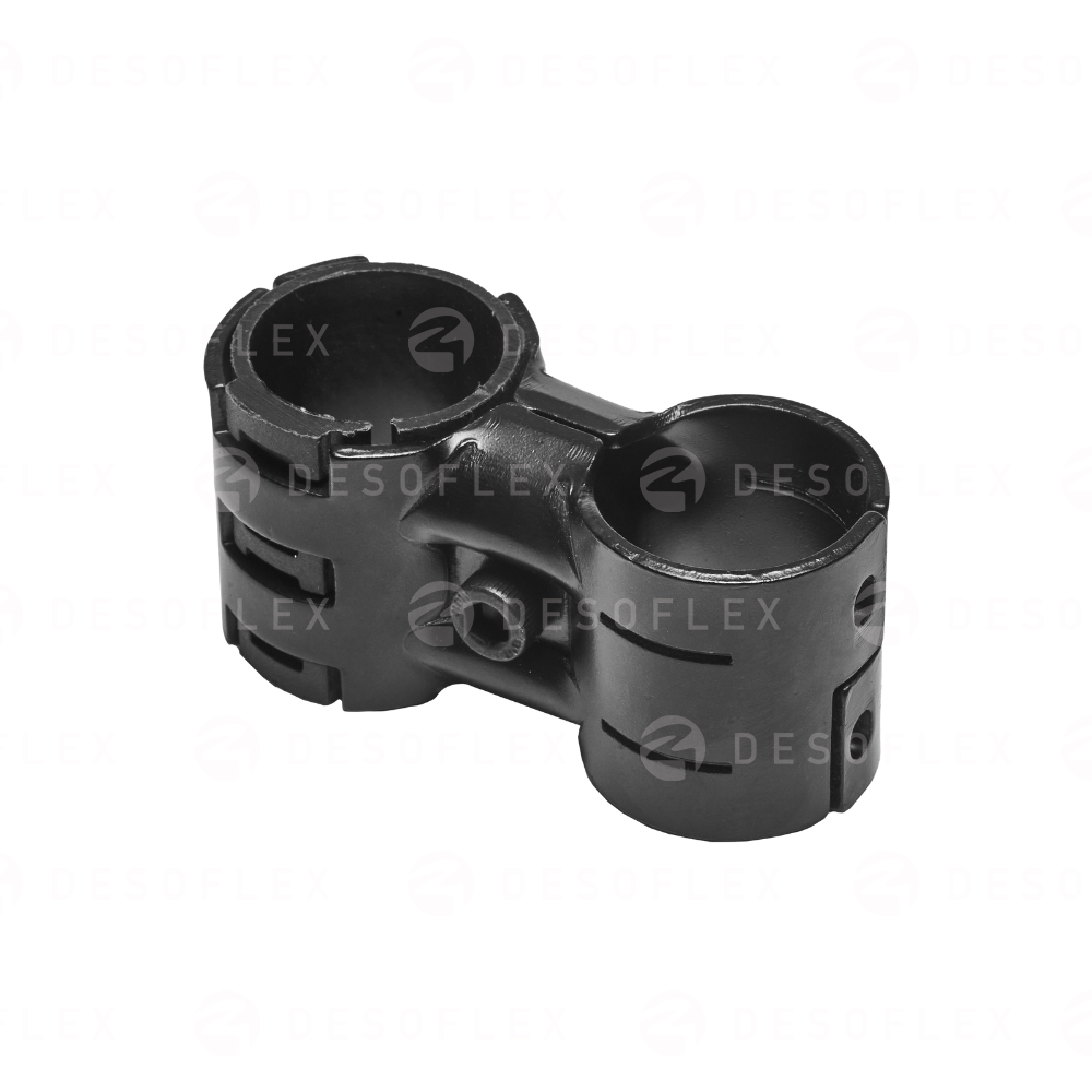 HJ26B - Unión doble con un inserto plástico en set