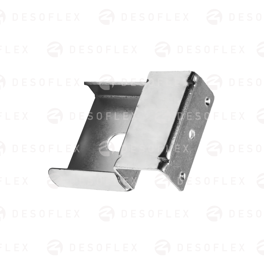 EF2060C - Soporte para riel de rodillo delgado con tope recto