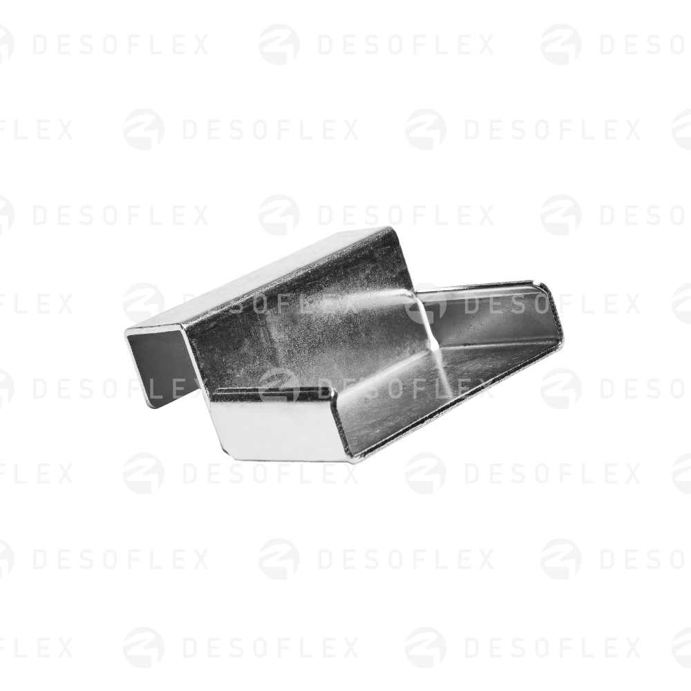 EF2085C - Soporte para riel rodillo grande 85mm con tope recto