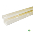 Ivory plastic guide for roller track