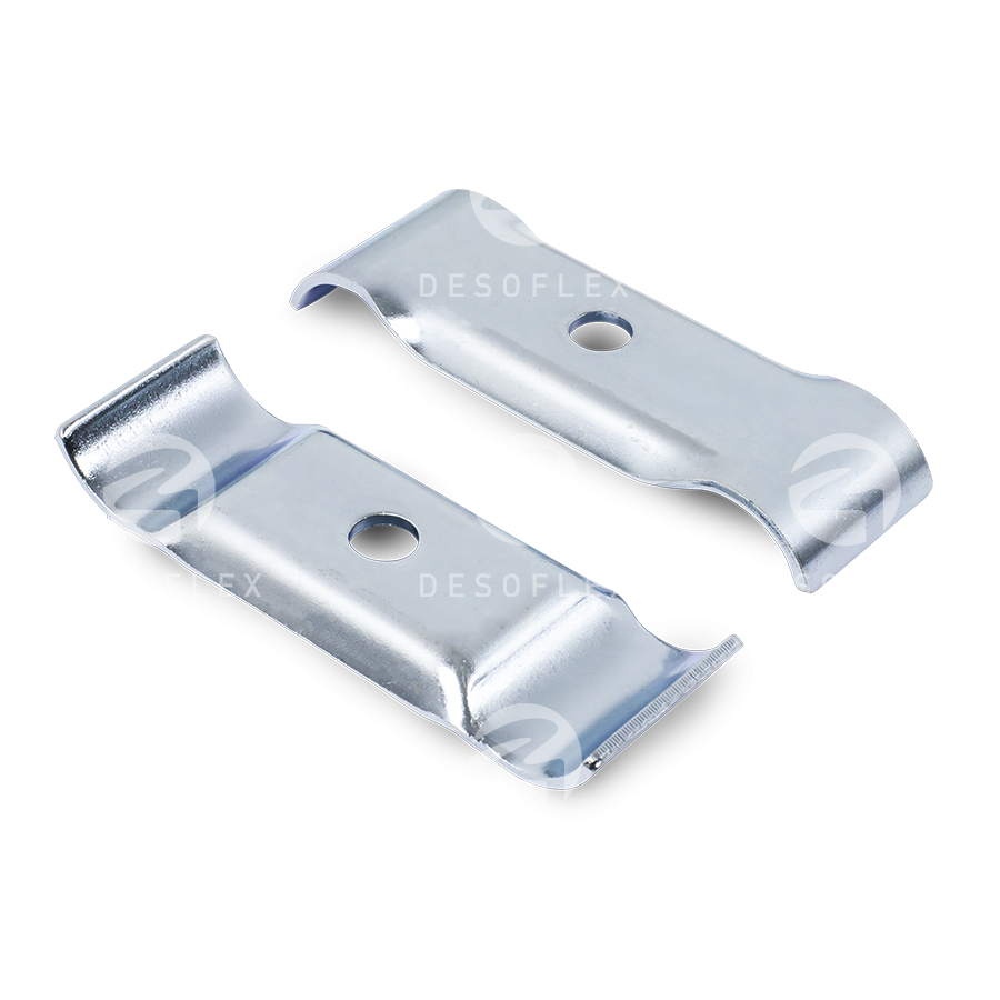 Caster mounting bracket set